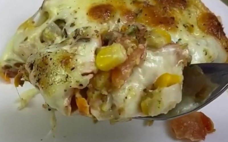 receita de omelete de forno simples