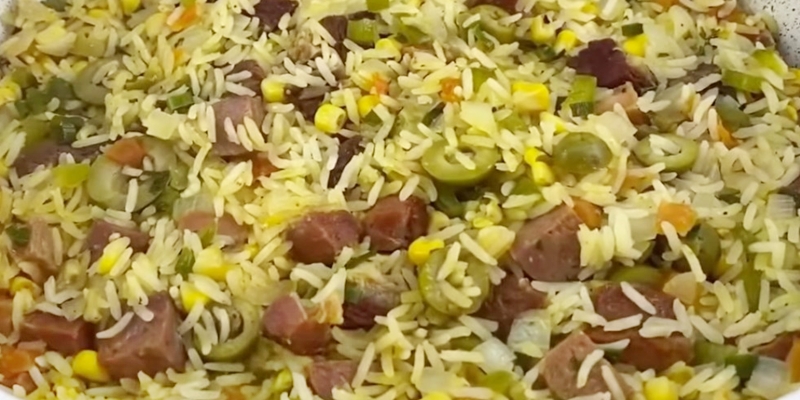 Receita de arroz pantaneiro carreteiro