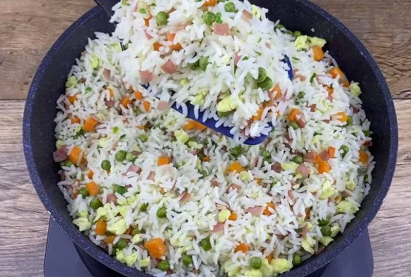 arroz chau chau fácil