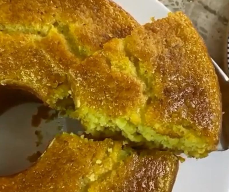 bolo de laranja de liquidificador da vovó